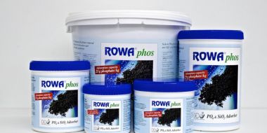 Rowaphos effective remover of phosphate and silicate in aquariums and ponds