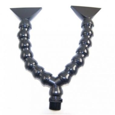 Dual Nozzle Loc-Line 25 mm, Adjustable Pipe