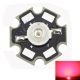LED - 3W Deep Red 660nm High Power  20mm